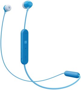 Bluetooth гарнитура Sony WI-C300 Blue