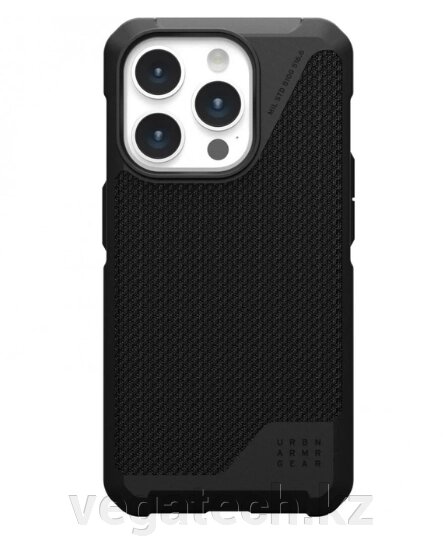 Чехол UAG для Apple iPhone 15 Pro Max Metropolis LT Magsafe, Kevlar Black 114297113940 - преимущества