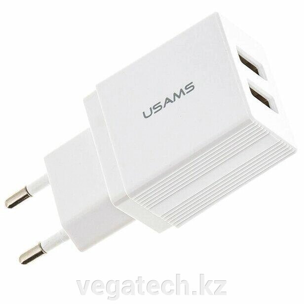 Зарядное устройство Usams US-CC090, белый - описание