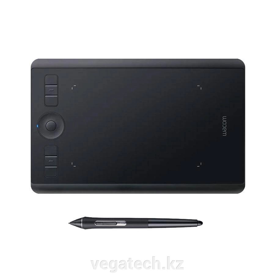 Графический планшет Wacom Intuos Pro, 6.3"x3.9", бе cпроводное перо, USB, BT - гарантия