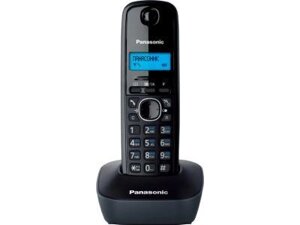 Радиотелефон Panasonic KX-TG1611RUH черный-серый
