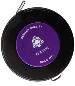 Сантиметровая рулетка QXYUN, фиолетовая