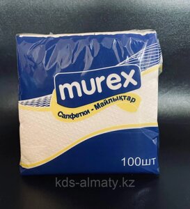 Салфетки настольные бытовые "Murex"100шт.) премиум - качество