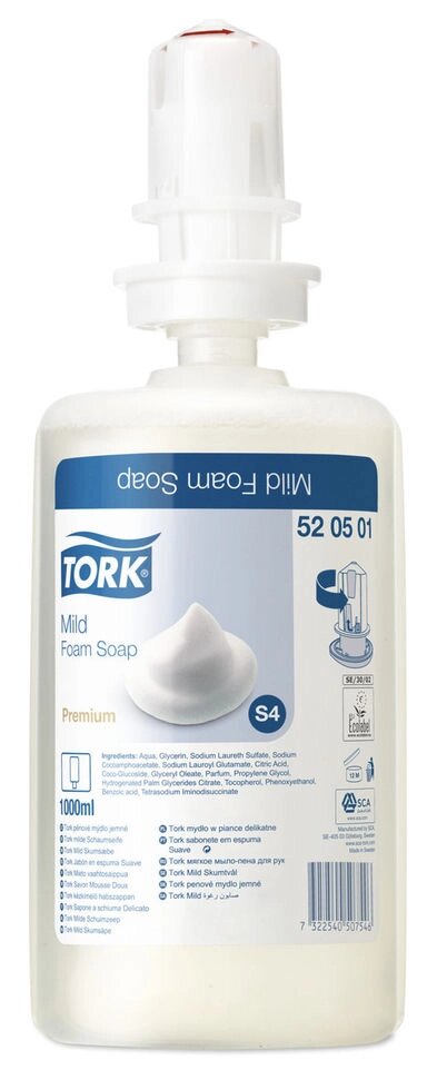 Tork мыло-пена мягкое 520501 от компании Everest climate - фото 1