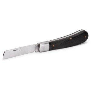Нож монтерский малый складной с прямым лезвием КВТ НМ-04