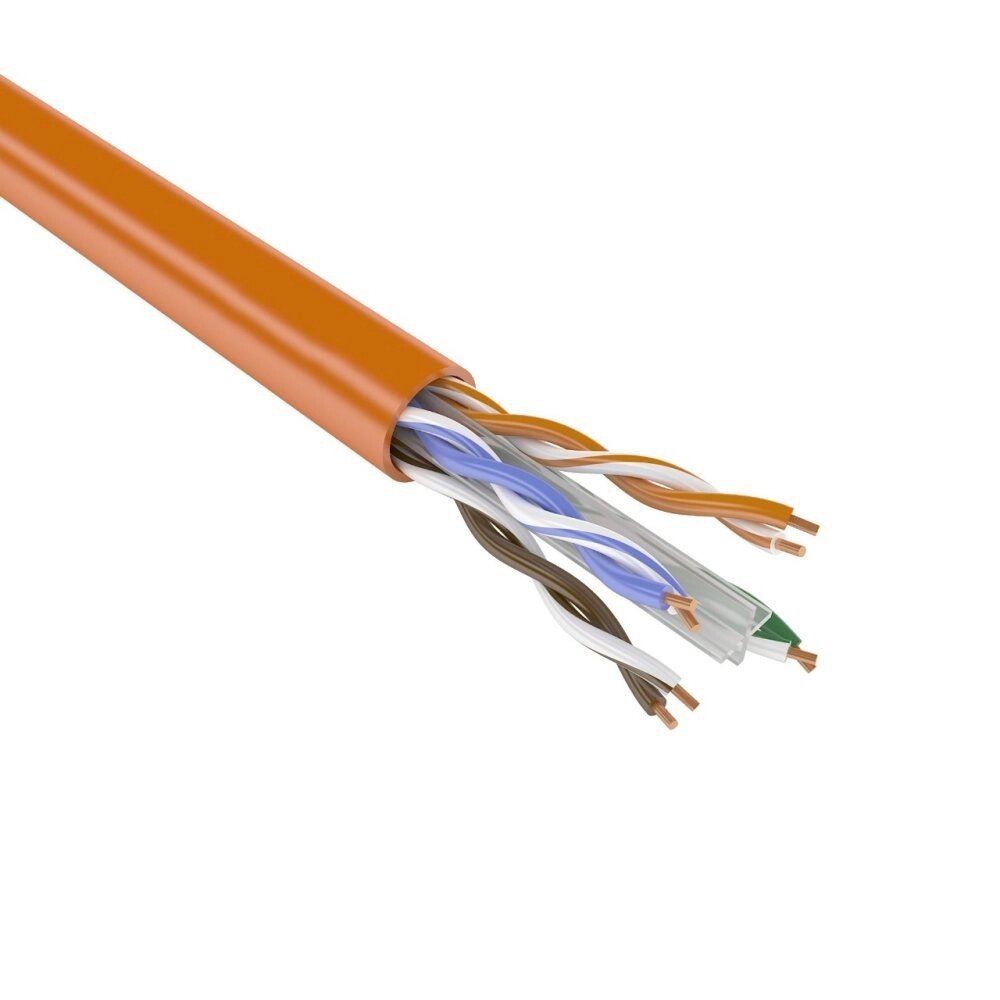 Кабель сетевой COMTEQ UTP cat 6. 4*2*0,574mm LSZH 305м/упак для внутр прокл от компании Альянс - фото 1