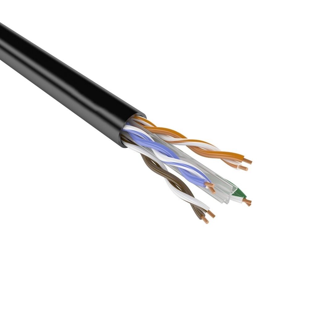 Кабель сетевой OK-WIRE UTP cat 6 ПВП, CCU, 305м/упак для внеш. прокл от компании Альянс - фото 1