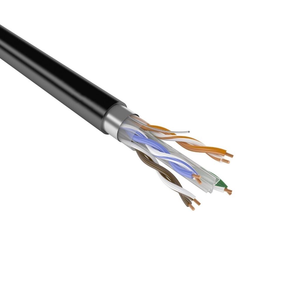 Кабель сетевой COMTEQ FTP cat 6. 4*2*0,574mm ПВП 305м/упак для внеш прокл - наличие