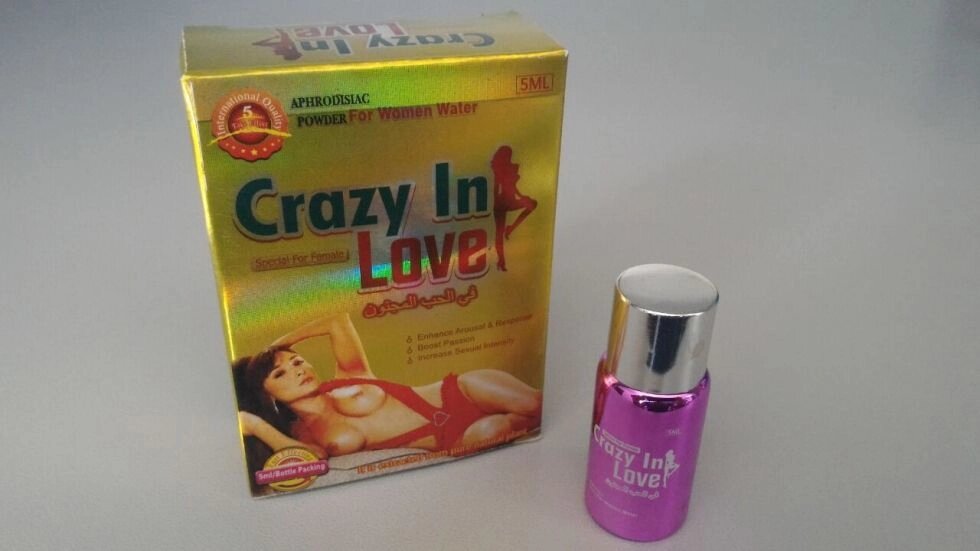 Crazy in Love - женский возбудитель в каплях 5 мл. (1 доза) от компании Секс шоп "More Amore" - фото 1