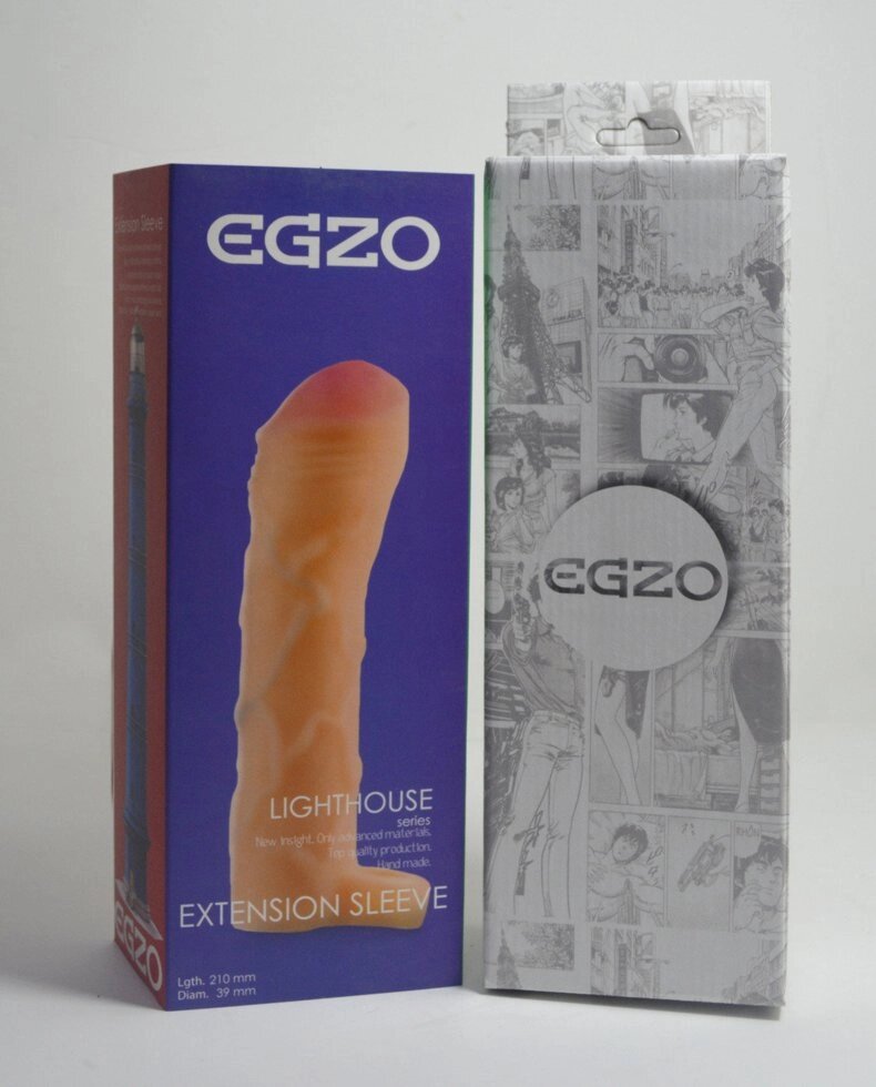 Фаллоудлинитель неоскин с кольцом ES004 от компании Секс шоп "More Amore" - фото 1