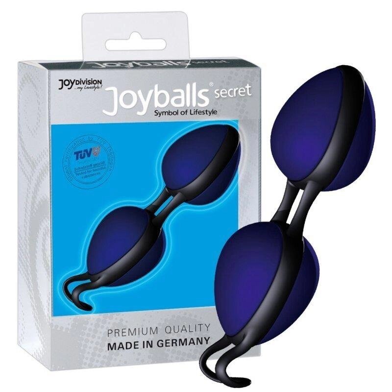 Joyballs Вагинальные шарики Secret синие от компании Секс шоп "More Amore" - фото 1