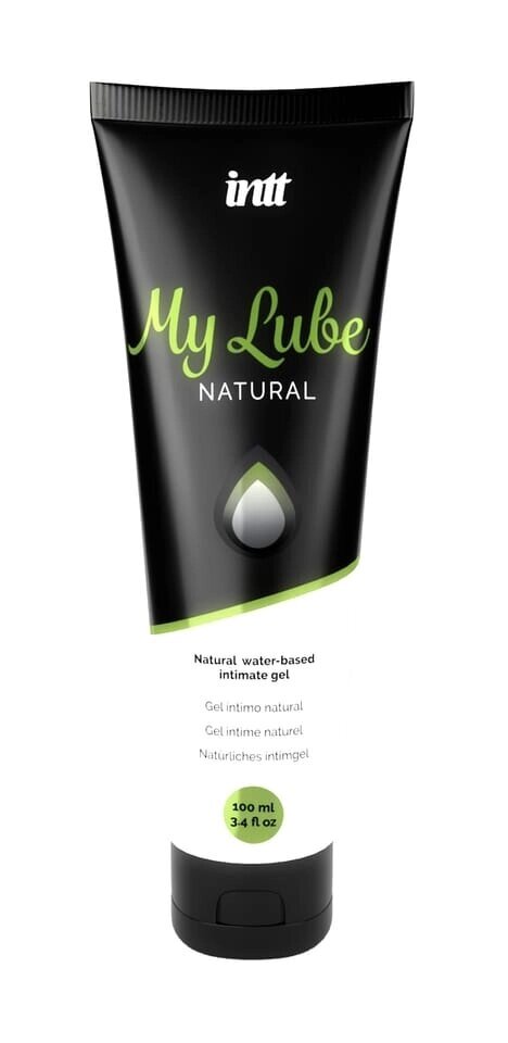 Лубрикант на водной основе My Lube Natural от Intt (100 мл) от компании Секс шоп "More Amore" - фото 1