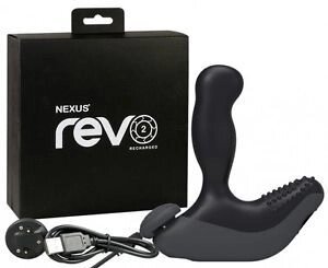 *NEXUS REVO 2 серый Вибромассажер простаты с вращающейся головкой (RE2002) от компании Секс шоп "More Amore" - фото 1