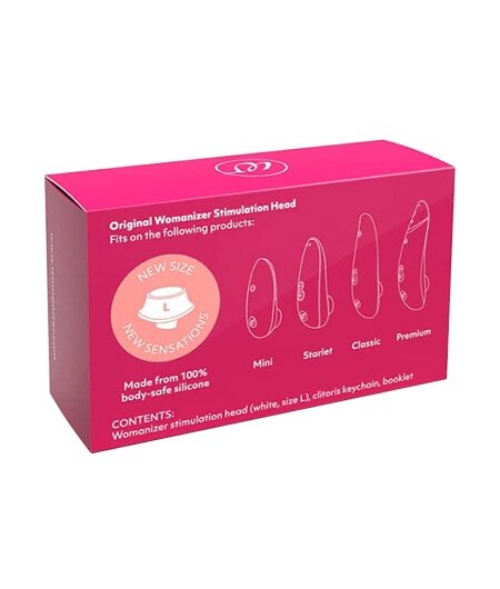 Сменная насадка Womanizer L, 1 шт. WZ09MK1N - Womanizer - Вакуумно-волновые стимуляторы клитора - Купить