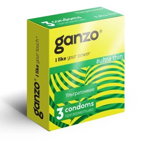 Презервативы GANZO Ultra thin №3
