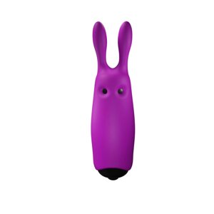 Карманный вибратор-кролик Rabbit Adrien Lastic фиолетовый