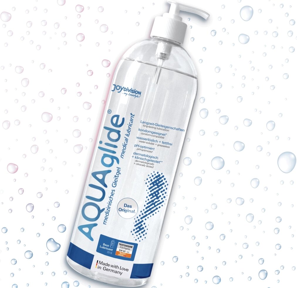 Гель-лубрикант Joy Division Aquaglide 2 в 1 Нейтральный на водной основе, 200 мл JD11760 - Joy Division - Универсальные интимные смазки - Купить