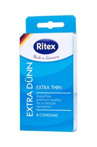 Презервативы Ritex EXTRA DÜNN №8, ультра тонкие,18 см.