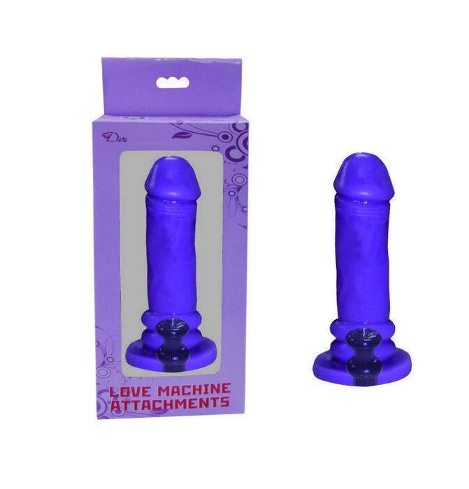 Сменная насадка для секс машин фиолетовая от компании Секс шоп "More Amore" - фото 1