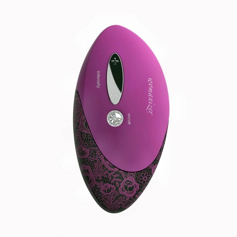 Улучшенный вакуумный массажер клитора Womanizer W500, пурпурный от компании Секс шоп "More Amore" - фото 1