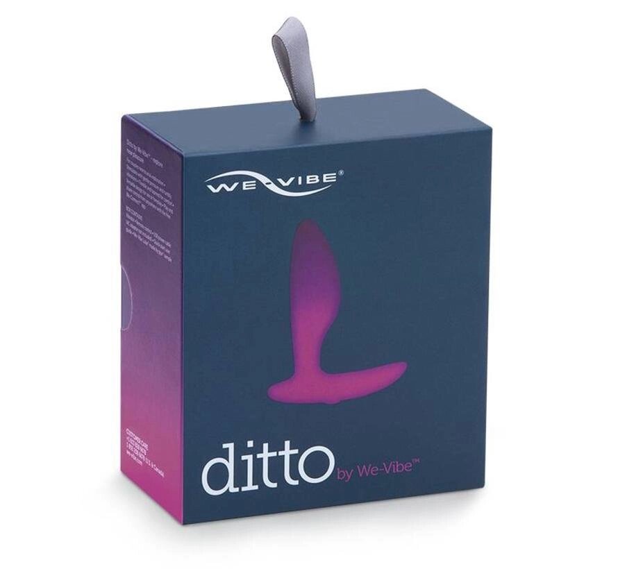 WE-VIBE Ditto Анальная вибровтулка фиолетовая от компании Секс шоп "More Amore" - фото 1