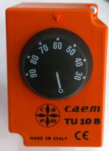 Терморегулятор накладной C. A. E. M. TU SC,30-90гр. С (LP5245)