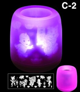Электронная светодиодная свеча «Задуй меня» с датчиками дистанционного включения (C2 Малыши)