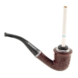 Трубка для курения табака и сигарет ZHAOFA (Bent Billard Roust)