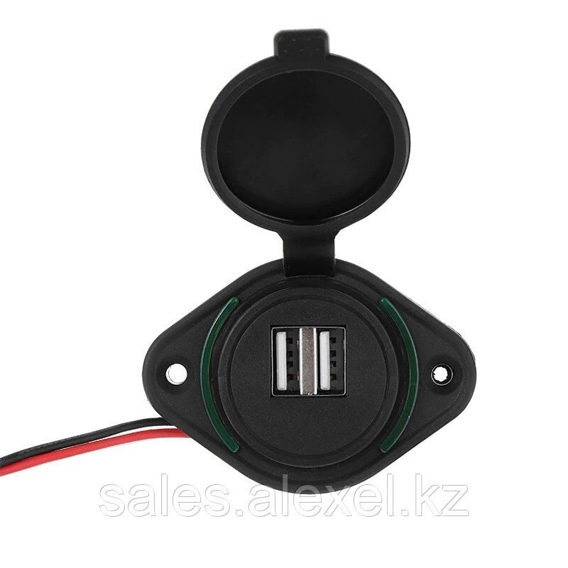 Автомобильная USB зарядка компактная низкопрофильная 12 - 24V - сравнение