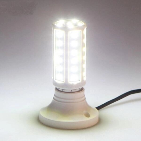 Светодиодная лампа-кукуруза 9W E27 белая от компании Alexel - фото 1
