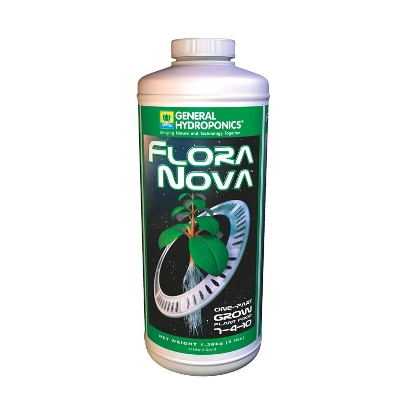 Flora Nova Grow Минерально-органические Рост 943 ml от компании "КазГидропоника" - фото 1
