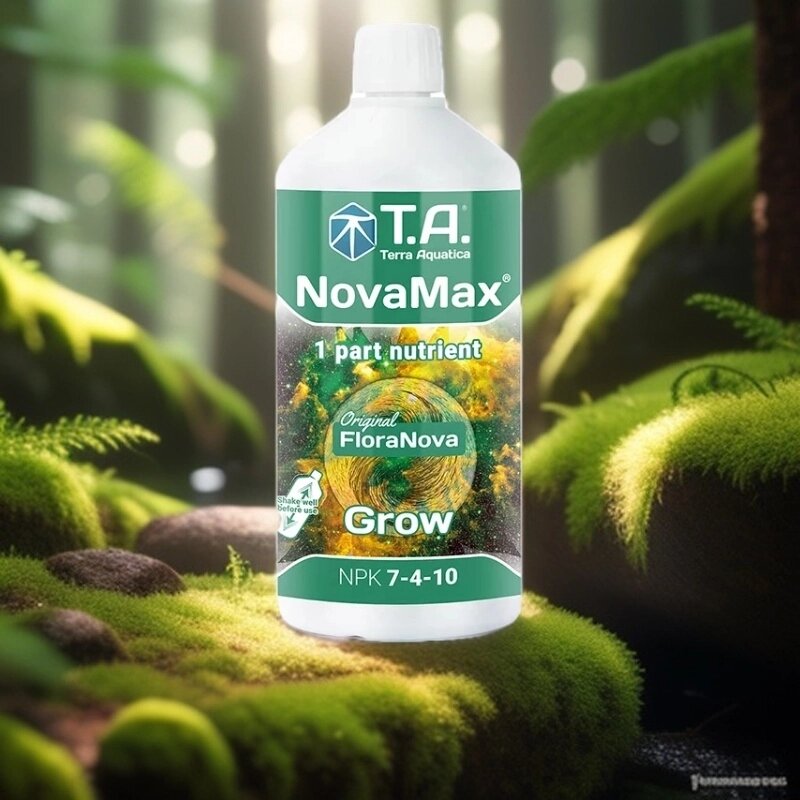 NovaMax Grow T. A. 1L Минерально-органические Рост от компании "КазГидропоника" - фото 1