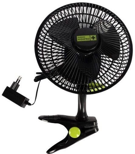Вентилятор на клипсе CLIP FAN 20CM-20W от компании "КазГидропоника" - фото 1