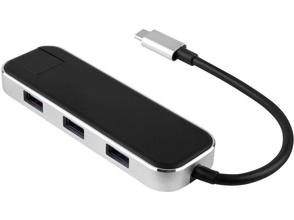 Хаб USB Rombica Type-C Chronos Black - заказать