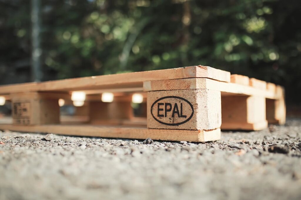 Европоддон с клеймом EUR, EPAL 1200х800мм от компании ИП «Altyn Pallet» - фото 1