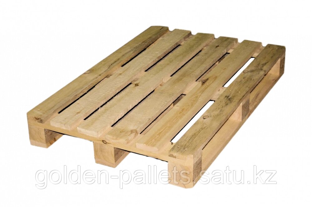 Поддон деревянный 1200-800мм 1-сорт от компании ИП «Altyn Pallet» - фото 1