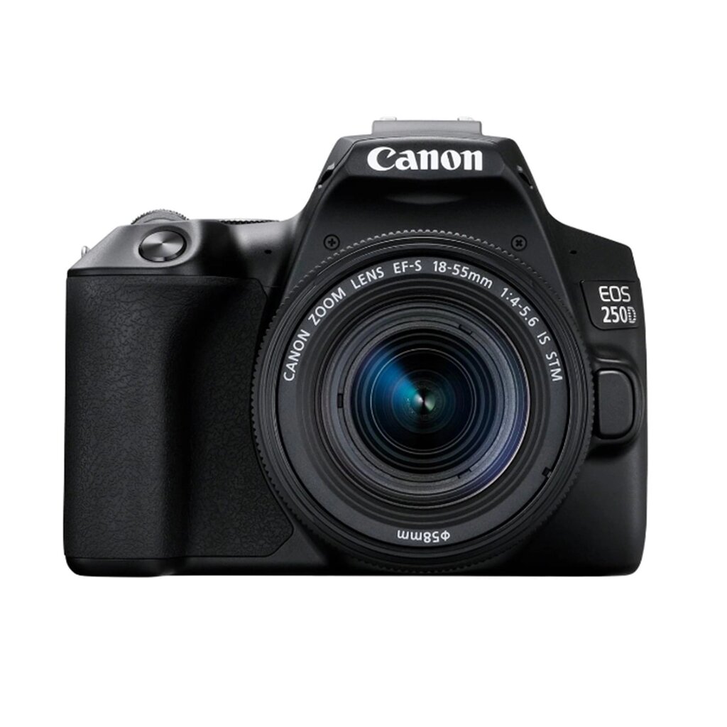 Цифровой зеркальный фотоаппарат CANON EOS 250D EF-S 18-55 mm IS STM Black - гарантия