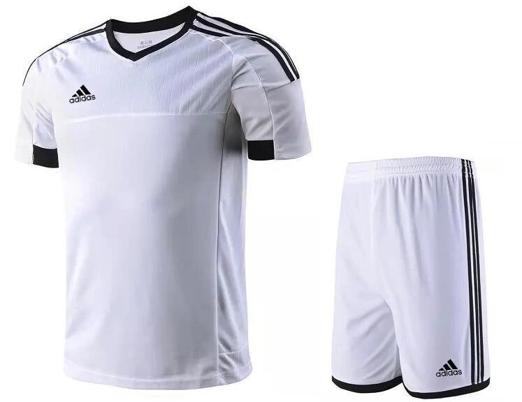 Футбольная форма на команду Adidas взрослая белая - описание
