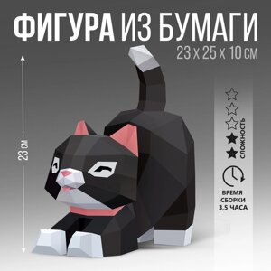 Набор для создания полигональной фигуры 'Кошка'23 х 25 х 10 см