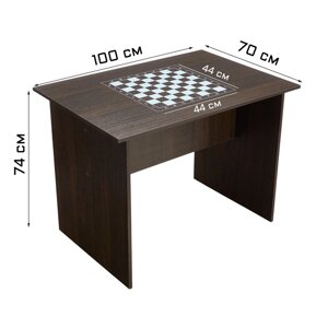 Шахматный стол турнирный 'G'74 х 100 х 70 см, венге