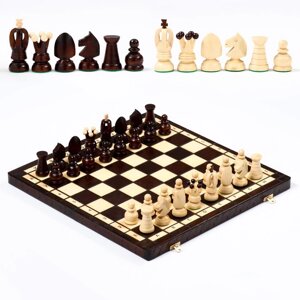 Шахматы польские Madon 'Королевские'44 х 44 см, король h8 см, пешка h-4.5 см