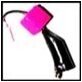 Мормышка "Народная" столбик + кубик светонакопительный темно-розовый от компании "Посейдон" товары для рыбалки и активного отдыха - фото 1
