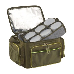 Термо-сумка Aquatic С-44 с банками для хранения дипов и насадок (18 шт)