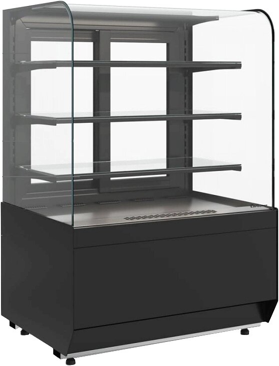 Витрина холодильная KR70 VM 1,3-1 LIGHT (9005) - особенности