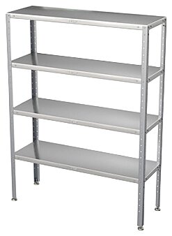 Стеллаж СТК-С- 1200.400.1600-02-H (СТКH-1200/400) от компании Торговый дом АТИКО - фото 1