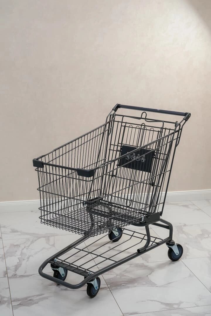 ТЕЛЕЖКА ПОКУПАТЕЛЬСКАЯ GRESTI AMERICAN 180 Л., ДЛЯ ПРЕДПРИЯТИЙ ТОРГОВЛИ от компании Торговый дом АТИКО - фото 1