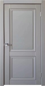 Межкомнатная дверь DECANTO BARHAT GREY (глухая) Uberture серый бархат