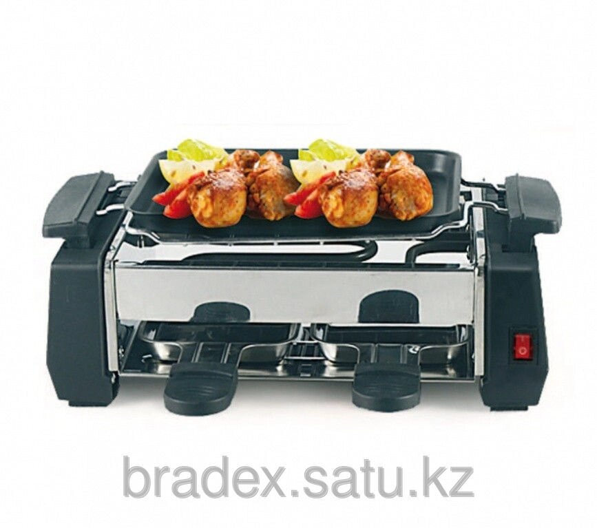 Гриль электрический многофункциональный «БАРБЕКЮ» Electric grill от компании BRADEX™ - ТОО "Поколение технологий" - фото 1