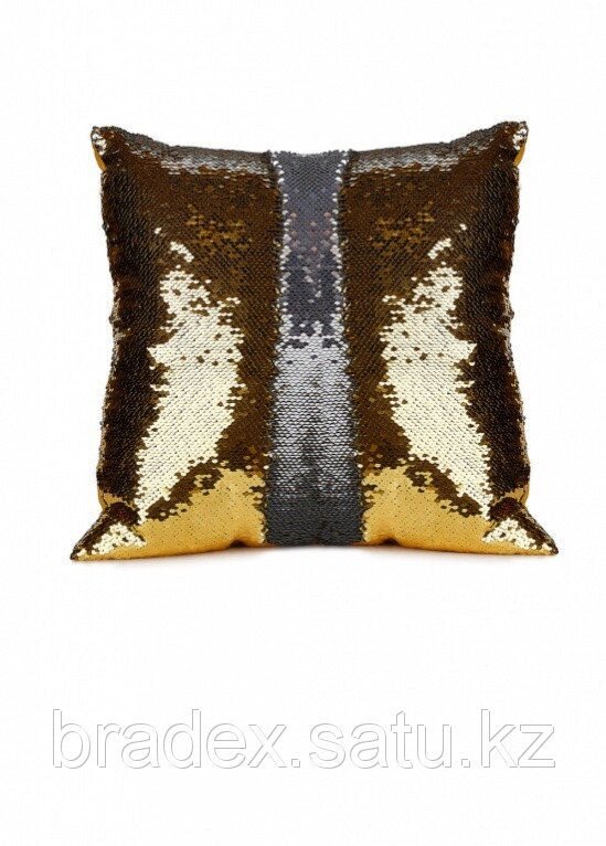 Подушка декоративная «РУСАЛКА» цвет золото/серебро Magic Pillow от компании BRADEX™ - ТОО "Поколение технологий" - фото 1