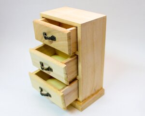 Заготовка для декора "Шкатулка-ящик", деревянная, 17*11 см